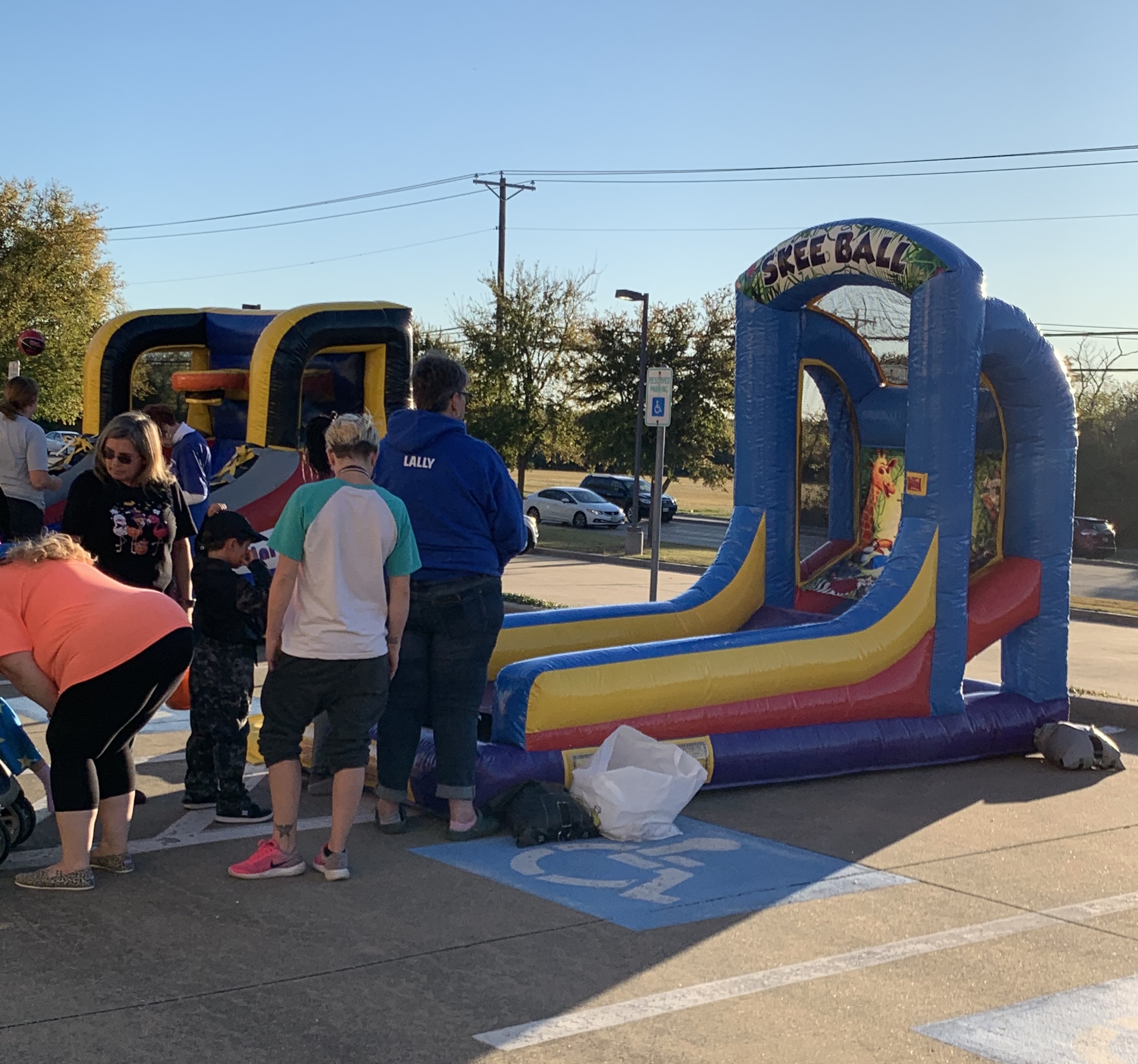 Skee Ball Inflatable Game Rental Garland TX